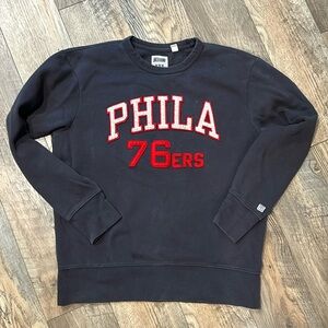 76ers Vintage Style Crewneck Sweatshirt